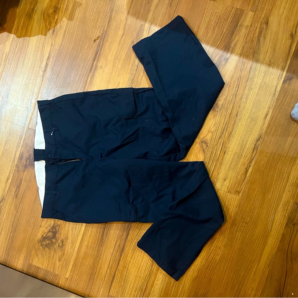 Navy blue work pants